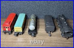 RARE Pre-War 1938 Lionel Train Set 1666e Die Cast WithWhistling Tender (5) Car
