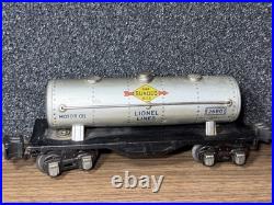 RARE Pre-War 1938 Lionel Train Set 1666e Die Cast WithWhistling Tender (5) Car