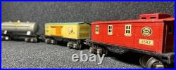 RARE Pre-War 1938 Lionel Train Set 1666e Die Cast WithWhistling Tender (5) Car