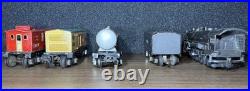 RARE Pre-War 1938 Lionel Train Set 1666e Die Cast WithWhistling Tender (5) Car