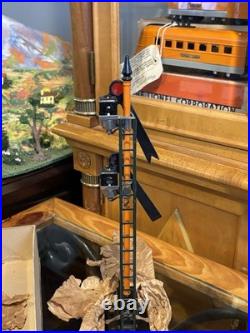 REAL DEAL NOS! Lionel Prewar Mint Boxed No. 66 Lionel Semaphore! Paper/Bulbs/ALL
