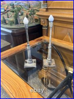 Rare 97 Yrs OldIves Lionel Prewar 1928 1882/308 Mottled Lamp Post (Working)