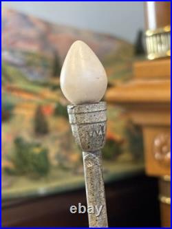 Rare 97 Yrs OldIves Lionel Prewar 1928 1882/308 Mottled Lamp Post (Working)