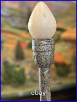 Rare 97 Yrs OldIves Lionel Prewar 1928 1882/308 Mottled Lamp Post (Working)