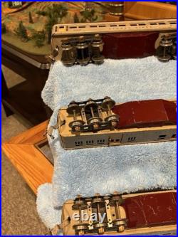 Rare & DesirableLionel Prewar 1933-37 VERMILLION 1685/1686/1687 Passengers