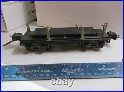 Rare Lionel Metal Pre-war O gauge Logging Car Not Tested Could be rebuilt