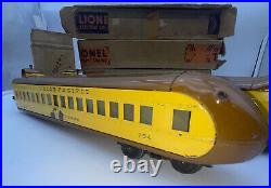Rare Lionel O Gauge Prewar Streamlined Passenger Set 752E, 753,754 Trains CLEAN