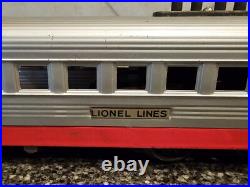 Rare Lionel Prewar Red & Silver Junior Streamliner Passenger Set Good Condition Rare Lionel Prewar Red & Silver Junior Streamliner Passenger Set Good Condition