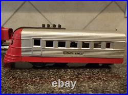 Rare Lionel Prewar Red & Silver Junior Streamliner Passenger Set Good Condition Rare Lionel Prewar Red & Silver Junior Streamliner Passenger Set Good Condition