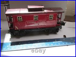 Rare Metal Lionel Pre-war O gauge Caboose Not Tested Could be rebuilt
