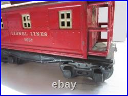 Rare Metal Lionel Pre-war O gauge Caboose Not Tested Could be rebuilt
