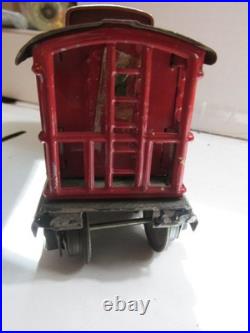 Rare Metal Lionel Pre-war O gauge Caboose Not Tested Could be rebuilt