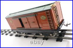 Refinished Lionel Pre War Standard, No. 214, Brass Plated Furniture Box Car, C-8