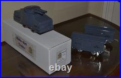 Rich-Art Lionel Reproduction O Gauge PreWar 214 Armored Motor Car Train VIDEO