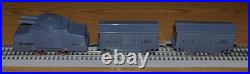 Rich-Art Lionel Reproduction O Gauge PreWar 214 Armored Motor Car Train VIDEO