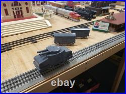 Rich-Art Lionel Reproduction O Gauge PreWar 214 Armored Motor Car Train VIDEO