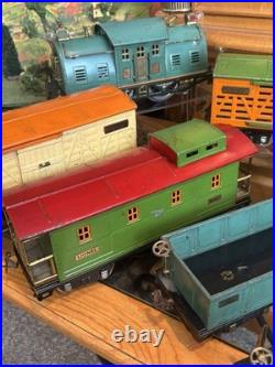 SCARCELionel Prewar DEPARTMENT STORE SPECIAL 354E Freight Set (Kaufmann's!)