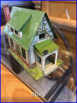 SCARCE Lionel Prewar Original Boxed Separate Sale 184 Solid Green Roof Bungalo