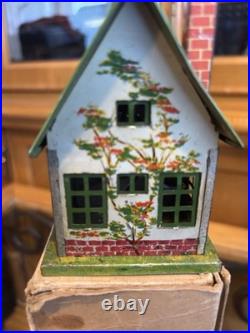 SCARCE Lionel Prewar Original Boxed Separate Sale 184 Solid Green Roof Bungalo