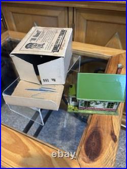 SCARCE Lionel Prewar Original Boxed Separate Sale 184 Solid Green Roof Bungalo