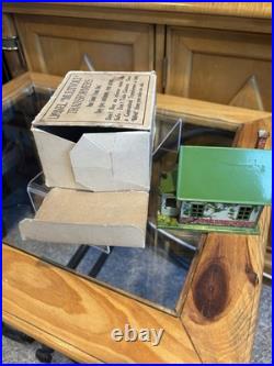 SCARCE Lionel Prewar Original Boxed Separate Sale 184 Solid Green Roof Bungalo
