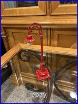 SCARCE Original RED Lionel Prewar 59 Lamp Post (Not a Repaint) Tested