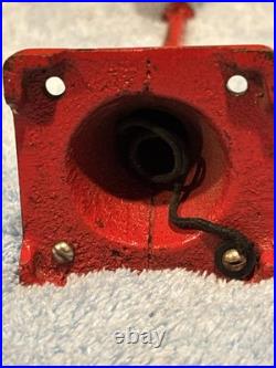 SCARCE Original RED Lionel Prewar 59 Lamp Post (Not a Repaint) Tested