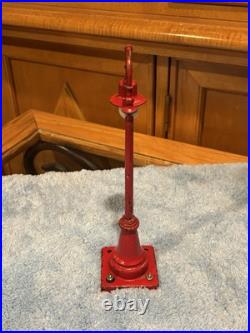 SCARCE Original RED Lionel Prewar 59 Lamp Post (Not a Repaint) Tested