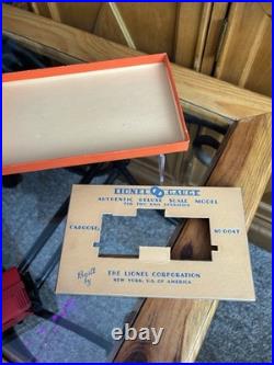 Salesman SampleLionel Prewar 0047 OO Gauge WithBrick Box/Insert EX! RARE Salesman SampleLionel Prewar 0047 OO Gauge WithBrick Box/Insert EX! RARE