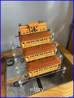 Scarce 1931 Lionel Prewar set #134 2-Tone Orange O Gauge