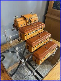 Scarce 1931 Lionel Prewar set #134 2-Tone Orange O Gauge