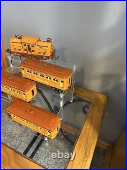 Scarce 1931 Lionel Prewar set #134 2-Tone Orange O Gauge