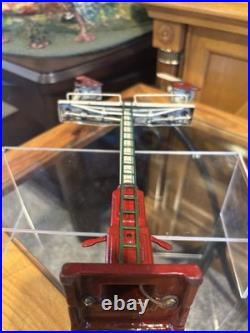 Scarce Ives/Lionel Prewar Late #109 Double Semaphore (Blood Red)