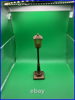 Scarce Lionel Prewar 1932 56 Bronze Copper Street Lamp for 922 Terrace Plot EX