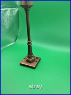 Scarce Lionel Prewar 1932 56 Bronze Copper Street Lamp for 922 Terrace Plot EX