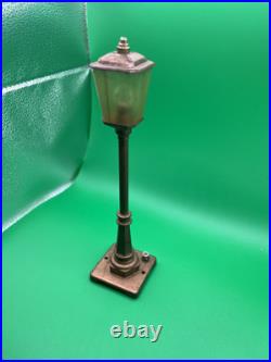 Scarce Lionel Prewar 1932 56 Bronze Copper Street Lamp for 922 Terrace Plot EX