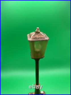 Scarce Lionel Prewar 1932 56 Bronze Copper Street Lamp for 922 Terrace Plot EX
