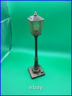 Scarce Lionel Prewar 1932 56 Bronze Copper Street Lamp for 922 Terrace Plot EX