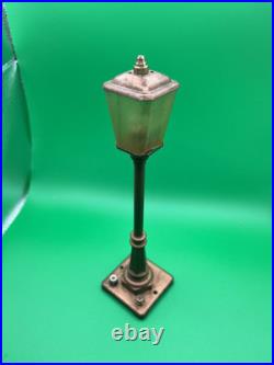Scarce Lionel Prewar 1932 56 Bronze Copper Street Lamp for 922 Terrace Plot EX