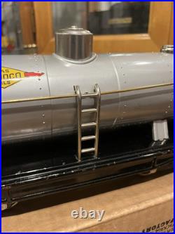 Scarce Lionel Prewar 215 Silver Sunoco Tanker With Original Box