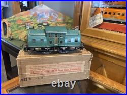 Scarce Original Ives/Lionel Prewar Standard Gauge 10 Peacock/Blue Boxed