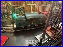 Scarce Original Ives/Lionel Prewar Standard Gauge 10 Peacock/Blue Boxed