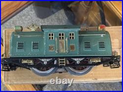 Scarce Original Ives/Lionel Prewar Standard Gauge 10 Peacock/Blue Boxed
