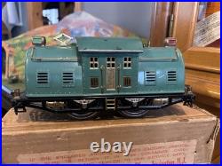 Scarce Original Ives/Lionel Prewar Standard Gauge 10 Peacock/Blue Boxed