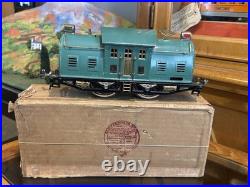 Scarce Original Ives/Lionel Prewar Standard Gauge 10 Peacock/Blue Boxed
