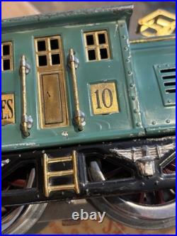 Scarce Original Ives/Lionel Prewar Standard Gauge 10 Peacock/Blue Boxed