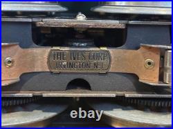Scarce Original Ives/Lionel Prewar Standard Gauge 10 Peacock/Blue Boxed