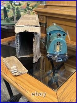 Scarce Original Ives/Lionel Prewar Standard Gauge 10 Peacock/Blue Boxed