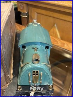 Scarce Original Ives/Lionel Prewar Standard Gauge 10 Peacock/Blue Boxed