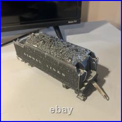 Scarce RARE Lionel lines Prewar 2245W coal Tender o gauge untested